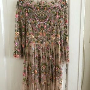 needle and thread dragonfly maxi dress
